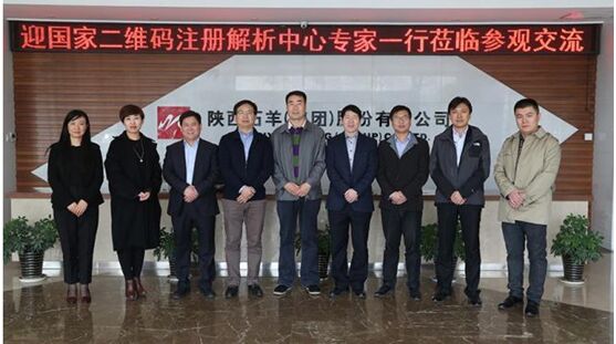 石羊集团喜获国家二维码注册解析中心陕西服务中心认定
