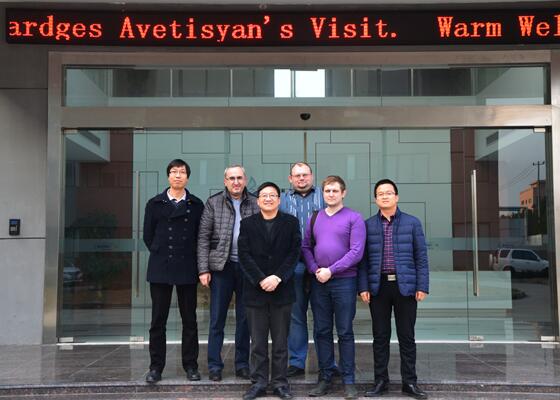 上海邦成再拓海外市场 亚美尼亚俄罗斯客户热