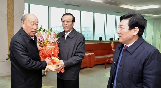漯河市一把手新春拜访双汇集团