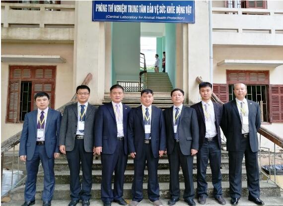 新希望六和与越南北江农林大学合作动保实验室项目启动